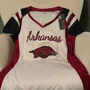 Arkansas Women's Jersey - Red and White